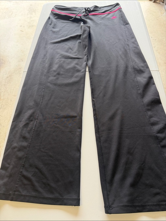 adidas Pants - Woman’s adidas Black Leggings with Pink Stitching Detail, Size L